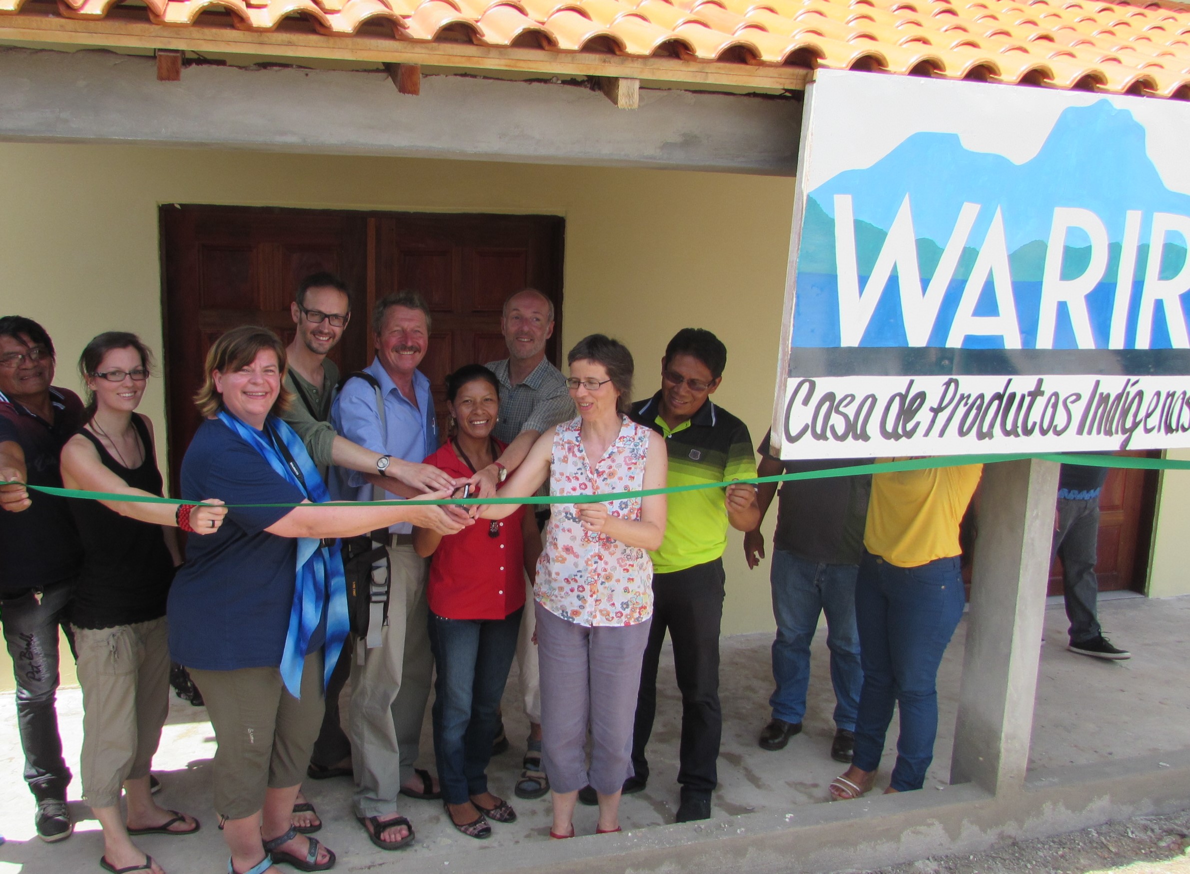 Casa Wariró bei der gemeinsamen Eröffnung 2016