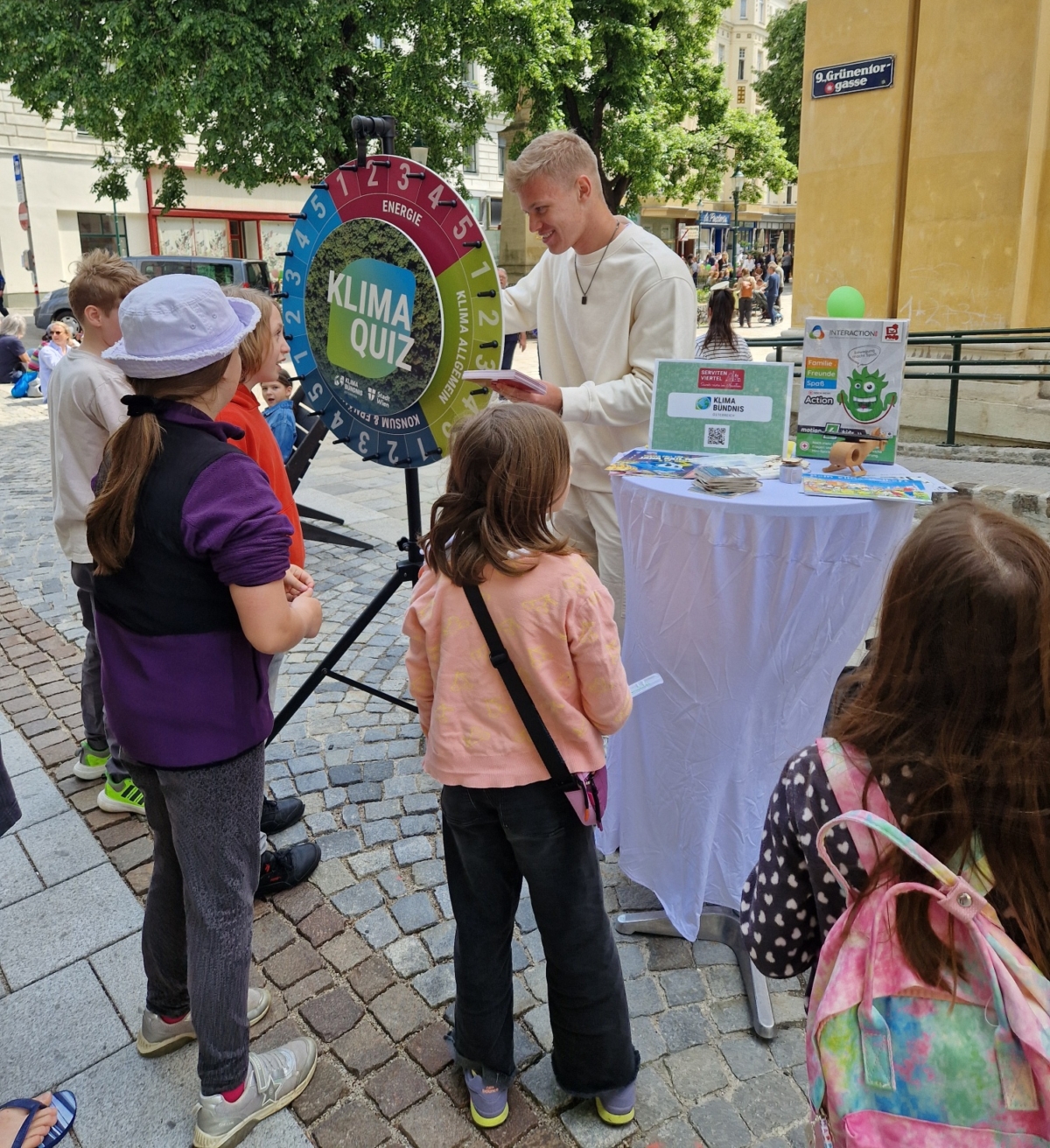 Klima Quizrad Servitenviertel Frühlingsfest