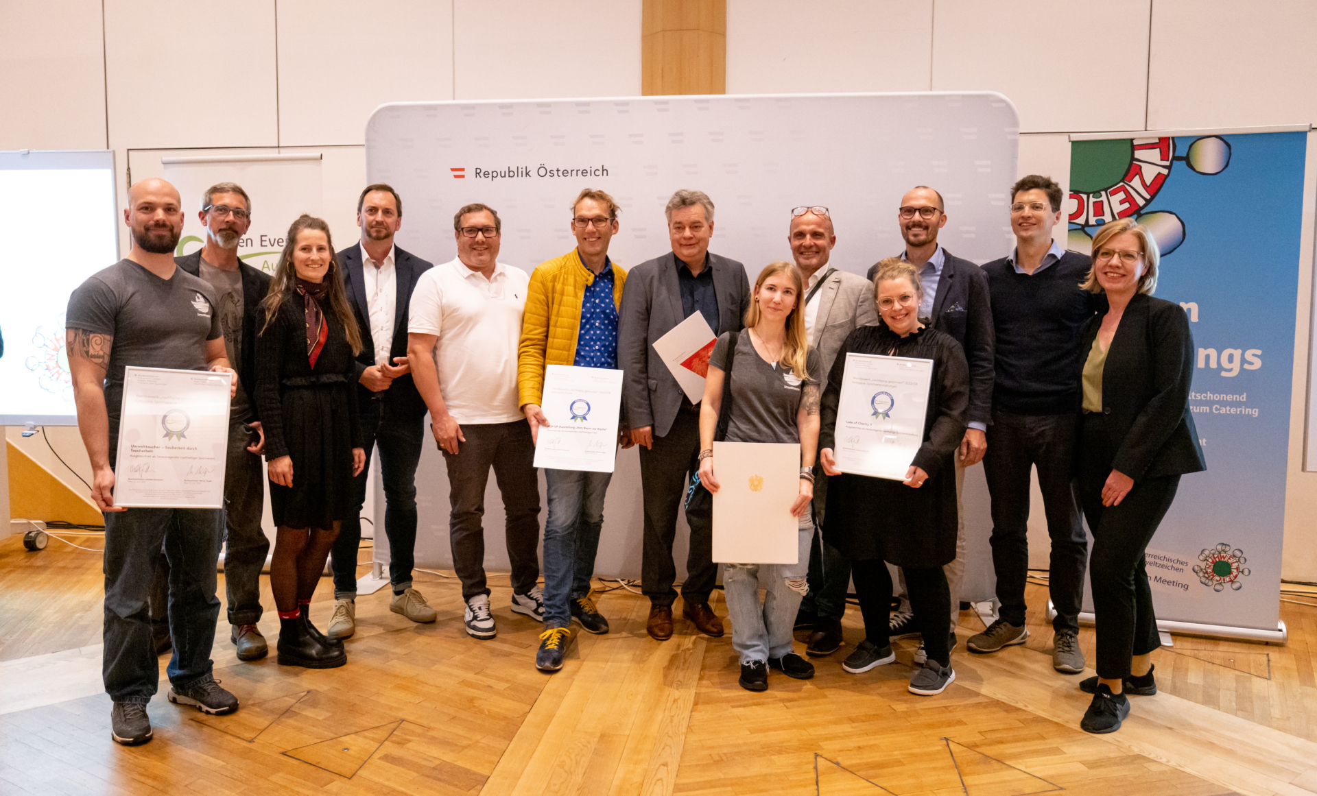 Auszeichnungsveranstaltung nachhaltig gewinnen!