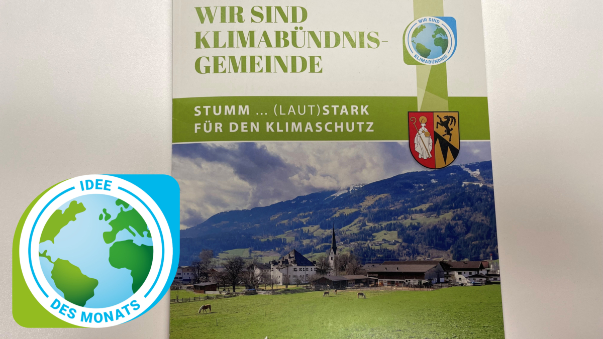 Idee des Monats November: Gemeindezeitung mit Klimaschwerpunkt